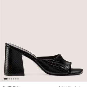 Elegant Black Women's Slide Sandals